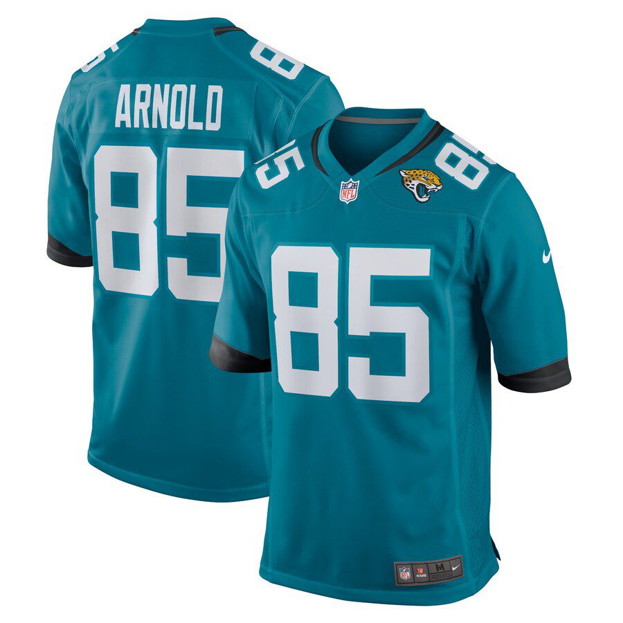 Men Jacksonville Jaguars #85 Dan Arnold Nike Teal Game NFL Jersey->women nfl jersey->Women Jersey
